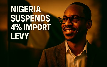 Nigeria Suspends 4% Import Levy: What It Means for Your Wallet and Business